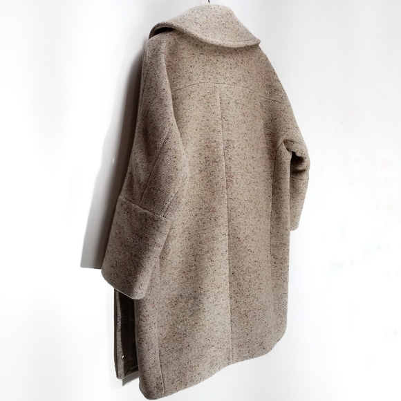 PEACEBIRD | Street Wool Blend Oversized Coat - Picture 7 of 16